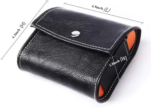 Pastillero Semanal Organizador con Estuche de Cuero, vista 3
