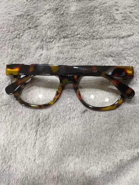 Gafas de lectura estilo ojo de gato con estampado de leopardo y graduación +3.50, vista 2