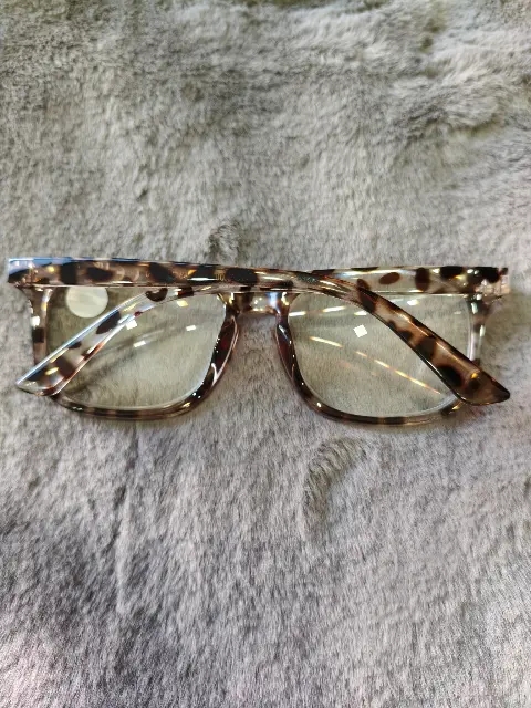 Gafas de lectura de carey con filtro de luz azul +3.00, vista 2
