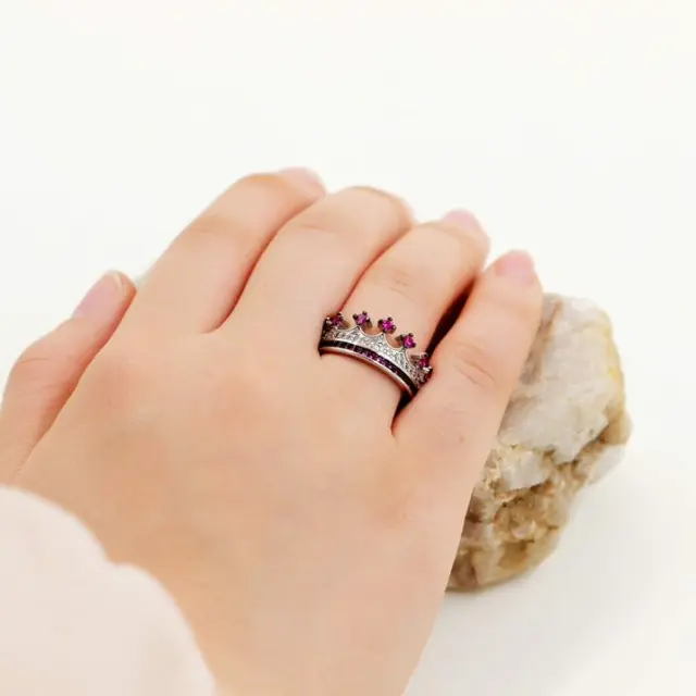 Anillo Corona de Princesa, vista 3